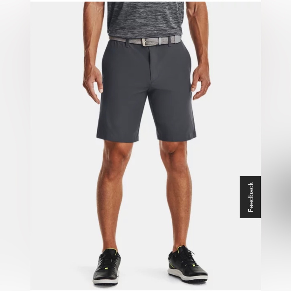 NWOT Under Armour Pitch Gray Men’s Golf Shorts